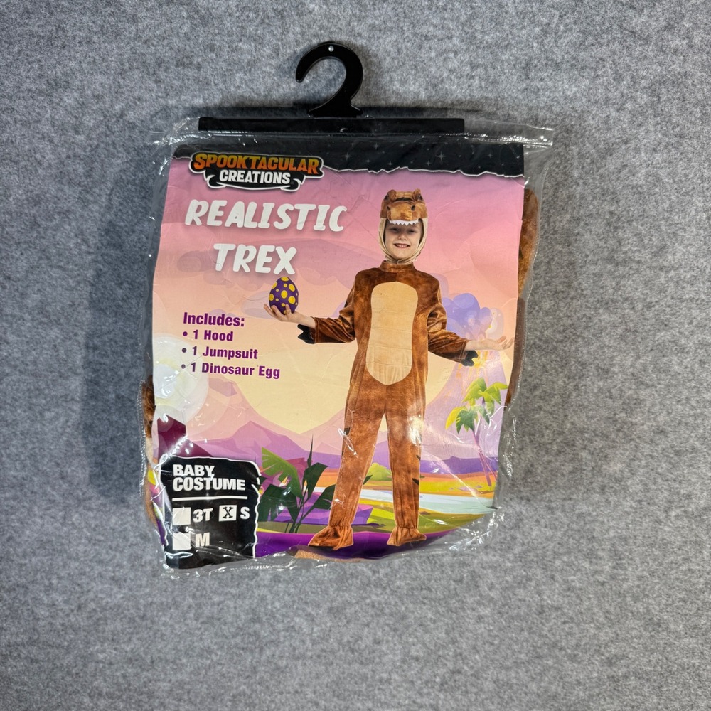 Spooktacular Creations Realistic T-Rex Costume Baby 3T Small Kids Dinosaur
